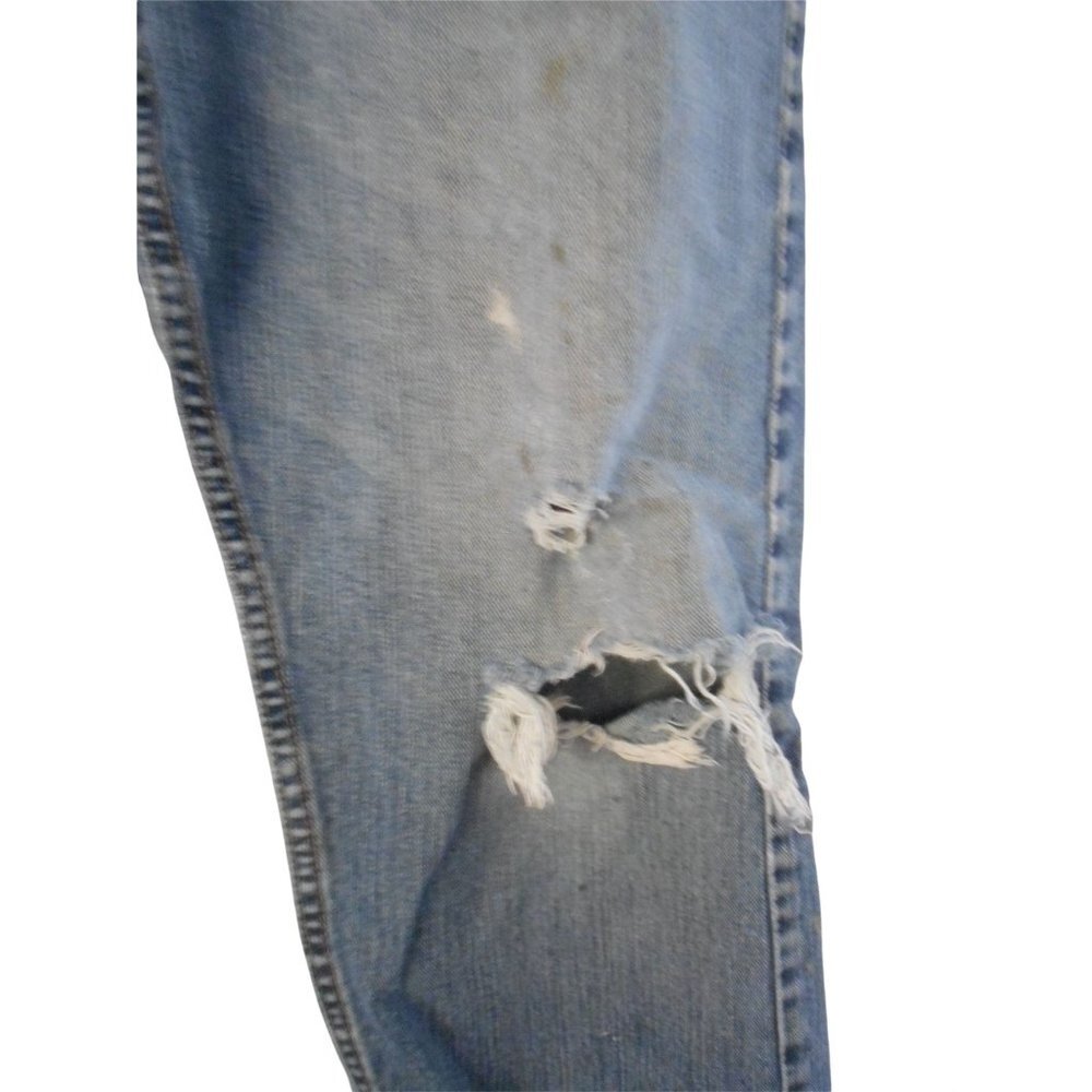 Lee Size 36 x 30 Regular Fit 100% cotton well distressed jeans - Picture 4 of 9